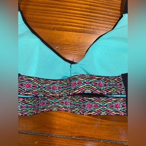 NEVER WORN - TAGS ON - Black Top and Bottom Bikini